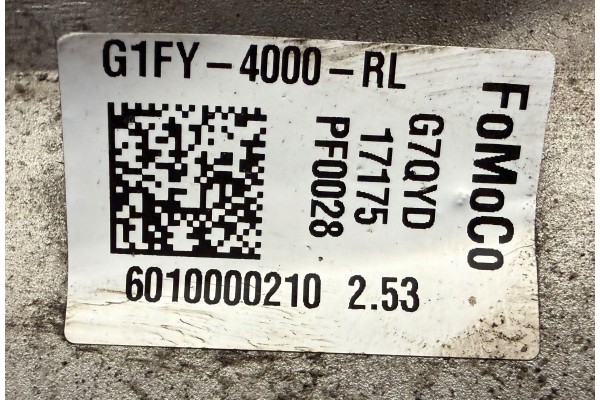 G1FY4000RL G1FZ 4000 E G1F7 7H417 AM Rear Bridge Ford Focus RS MK3 LIFT 2 3 Catalog number of substitutes G1FZ4000E TYLNY MOST R