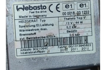 FORD WEBASTO AG9N18K463DA GASOLINA