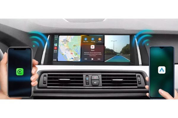 SCREEN ANDROID AUTO CARPLAY IPHONE LINUX FOR BMW F10 F11 SYSTEM NBT Quality of parts according to GVO P replacement with origina