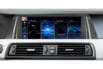 SCREEN ANDROID AUTO CARPLAY IPHONE LINUX FOR BMW F10 F11 SYSTEM NBT Version European