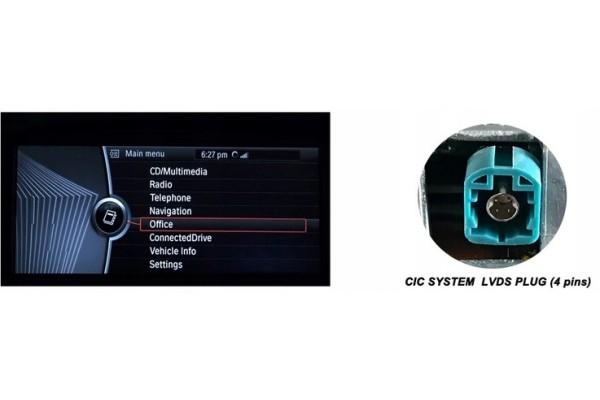 Pantalla Android 13 para Radio BMW F10 F11 Sistema NBT 2012-2017 8GB R