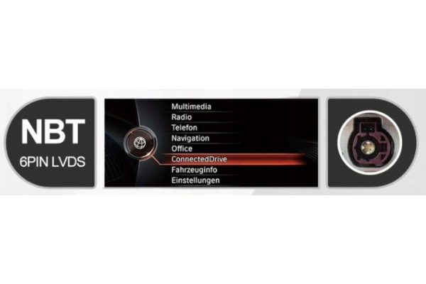 Pantalla Android Auto Carplay para BMW F20 F21 F23 F30 F31 F34 F36 NBT