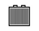 Heat exchanger interior heating NRF 540004 Part manufacturer NRF