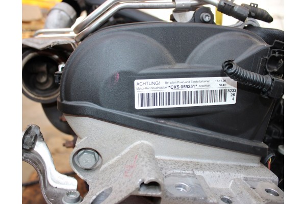 PETROL ENGINE VW GOLF VII 1 4 TSI CXS COMPLETE Quality of parts according to GVO O original with manufacturer s logo OE