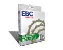 Friction discs EBC SRC097 made of aramid fibres springs kpl