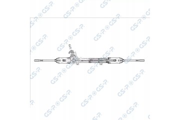 STEERING GEAR PEUGEOT SR901050 GSP GSP Part manufacturer GSP