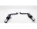Sport silencer for FORD MUSTANG GT 6 3 7 2 3 EcoBoost 5 0 Catalog number of the part 0290