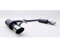 Sport silencer for FORD MUSTANG GT 6 3 7 2 3 EcoBoost 5 0 Part manufacturer Pesla