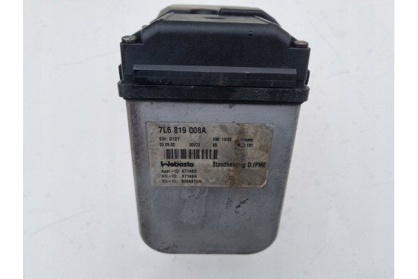 Webasto TT C VW Touareg 7L6819008A Car type passenger cars