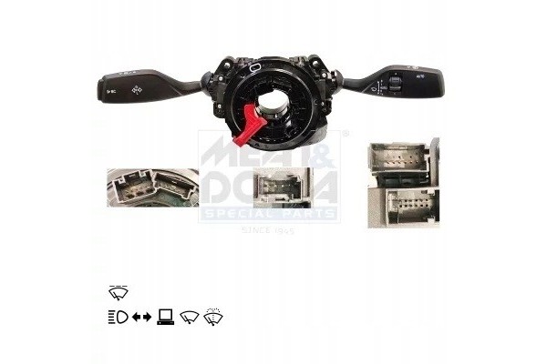 STEERING WHEEL SWITCH 232141 MED MEAT DORIA Catalog number of the part 232141