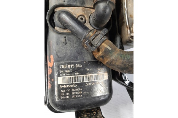 VW Sharan Alhambra Webasto Heating 7N0815065 Catalog number of the part 7N0815065 VW Sharan Seat