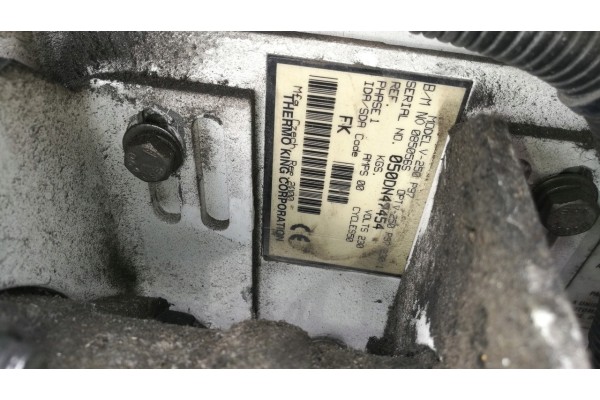 Unidad de Refrigeración Thermo King V250 R404A 230V