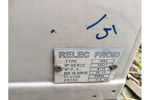REFRIGERATION UNIT REFRIGERATED RELEC FROID TR32 NO 15 Car type cargo vans