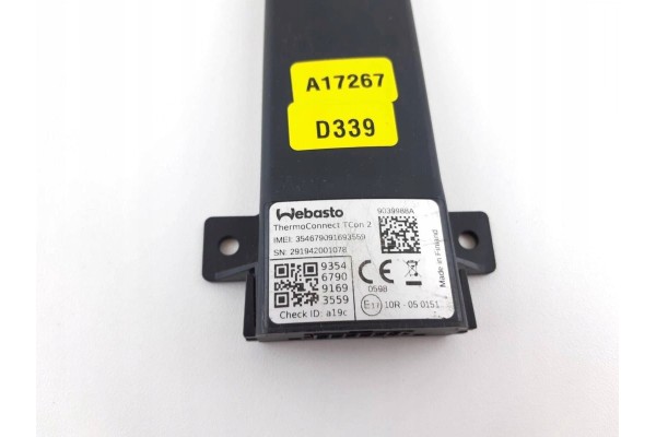 MERCEDES BENZ VITO VIANO W639 DRIVER WEBASTO 9039988A Part manufacturer Mercedes Benz OE