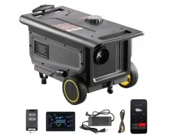 Calefactor Diésel Portátil 8KW Tipo Telescópico con Alarma de CO