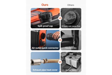 Diesel air heater VEVOR XMZ HTB1 5 8 kW Car type 4x4 SUV buses undefined trucks cargo vans RVs passenger cars