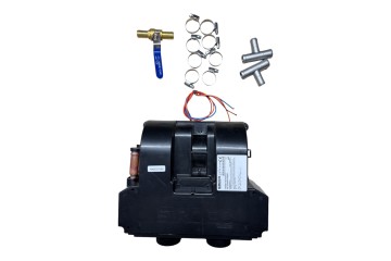 SET TENERE PIPE FI 40 WATER HEATER 4 3 KW 12V WITH VALVE