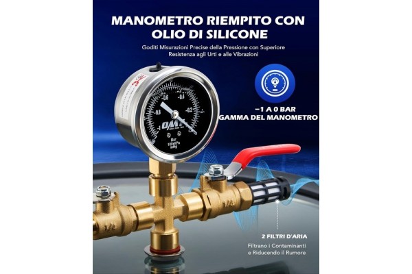 Bomba de Vacío para Aire Acondicionado Orion Motor Tech 18.9L
