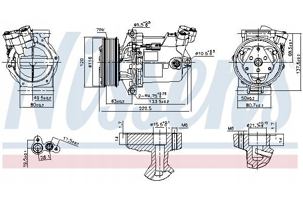 AIR CONDITIONING COMPRESSOR Customs tariff code 84148080