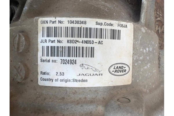 BRIDGE DYFER REAR RANGE ROVER EVOQUE II L551 22R 2 0D JAN POZNAN Installation side rear