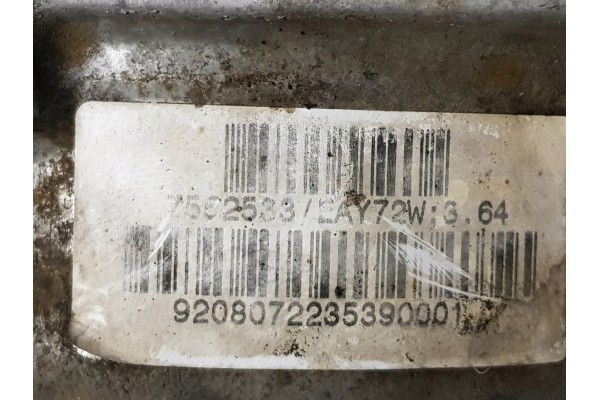 Complete differential BMW X5 E70 3150 7612956 I 3 64 Catalog number of the part 31507612956