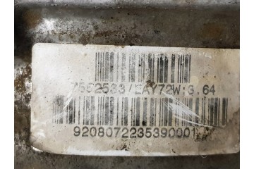 Complete differential BMW X5 E70 3150 7612956 I 3 64 Catalog number of the part 31507612956