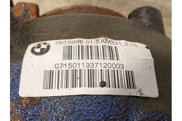 Complete differential BMW X5 F15 3310 7636996 3 15 Quality of parts according to GVO O original with manufacturer s logo OE