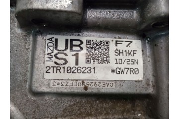 AUTOMATYCZNA SKRZYNIA BIEGOW MAZDA CX5 2 2D DIESEL UBS1 SH1KF Car type passenger cars
