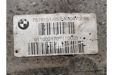 Complete differential BMW 5 GT F07 3310 7578152 I 2 56 Quality of parts according to GVO O original with manufacturer s logo OE