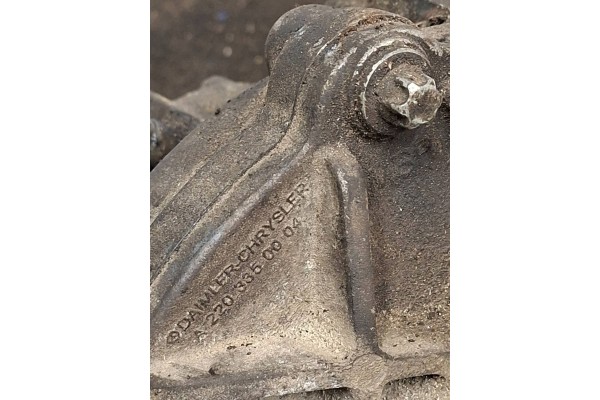 Front differential Mercedes Benz E W211 A2203350004 Catalog number of the part A2203350004
