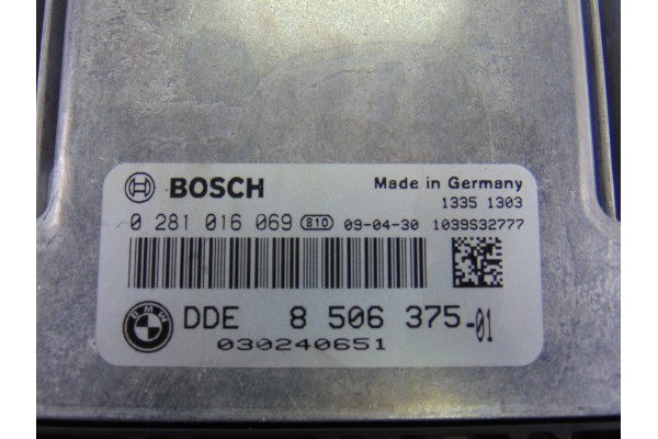 8506375 CENTRALITA MOTOR UCE BMW SERIE 1 BERLINA (E81/E87)