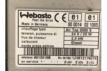 20383404 RENAULT TRUCKS Air heater Catalog number of the original 20383404 7420778965 5001868174 7420864446