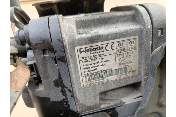 PARKING HEATER WEBASTO 1K0815005GT VW Caddy Touran Diesel Catalog number of substitutes 9013359C