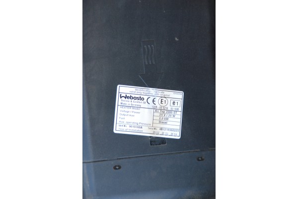 WEBASTO AIR TOP 2000 ST RENAULT PREMIUM DXI Part manufacturer Webasto