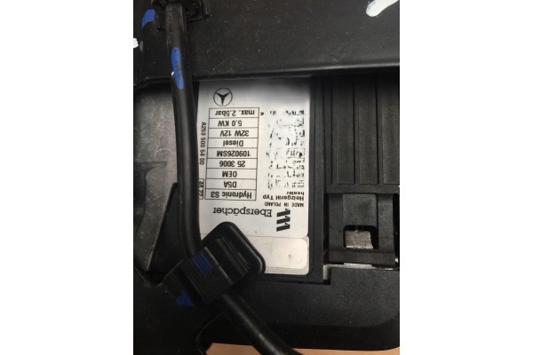 PARKING HEATER WEBASTO MERCEDES G CLASS W463 4 DIESEL A2535005400 Part manufacturer Mercedes Benz OE
