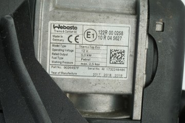 PARKING HEATER WEBASTO VOLVO S90 V90 31694656 9026497F Catalog number of substitutes 31436334