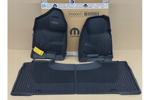RUBBER MATS DODGE RAM 1500 LIMITED 2019 2026 CREW CAB NEW ORYG