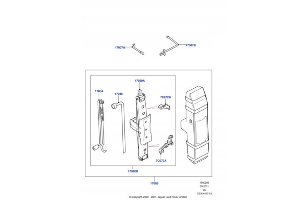 LAND ROVER LR133566 LIFTER
