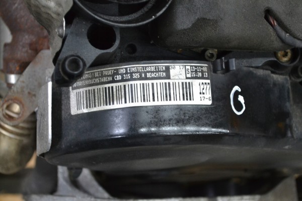 Motor Completo Inyección Turbo VW Golf 2.0 TDI CBD 171.000 km 2009