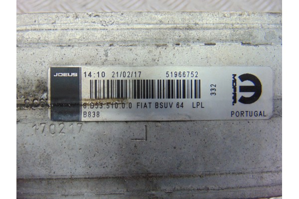 51966752 INTERCOOLER FIAT 500X (334) Mirror 2017 51966752 205206 FIAT - 3