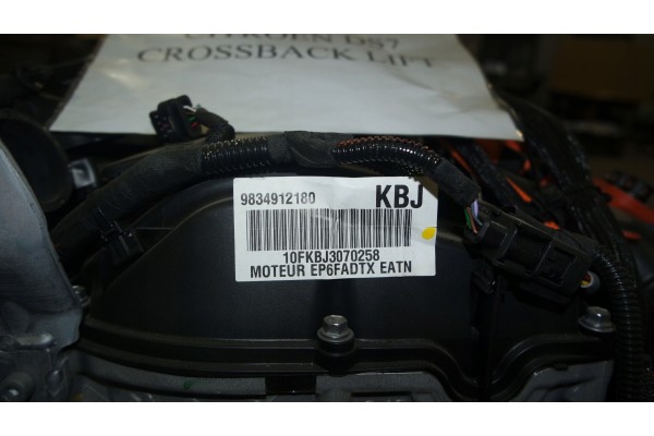 ENGINE DS7 CROSSBACK LIFT 1 6 THP HYBRID 2023R 10FKBJ Engine type petrol