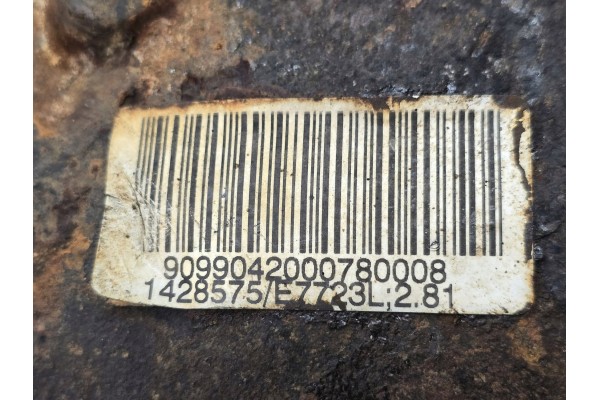 Complete differential BMW 5 E39 3310 1428576 i 2 81 Quality of parts according to GVO O original with manufacturer s logo OE