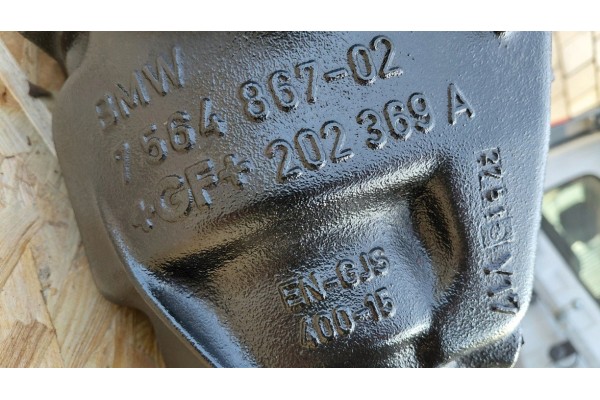 REAR BRIDGE DYFER SMALL HEAD BMW E70 X5 GEAR RATIO 3 15 MILEAGE 120TYS Catalog number of the part 7590911