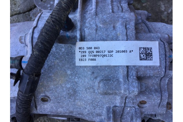 SQ5 80A BRIDGE DIFFERENTIAL REAR MECHANISM 3 0 TFSI SDP 0D3500043 T C Car type passenger cars