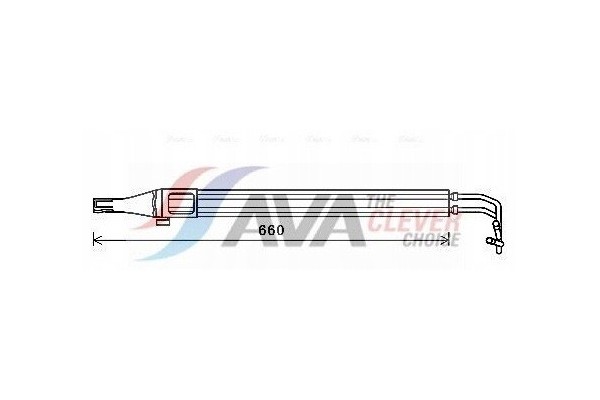 AVA MS3684 Oil cooler steering