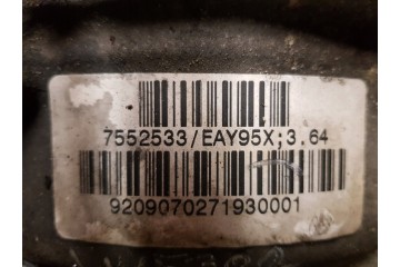 Complete differential BMW X5 E70 3150 7612956 front I 3 64 Part manufacturer BMW OE
