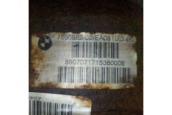 Rear reducer BMW 5 Touring E61 EA081U346 3 5L gasoline 2009 Catalog number of substitutes 7560882 8927771715380008