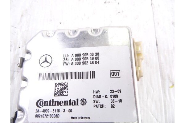 A0009050038 MODULO ELECTRONICO MERCEDES-BENZ CLASE E (BM 212) LIM. 220 CDI BlueEfficiency (212.002) 2011 A0009050038 207566 MERC