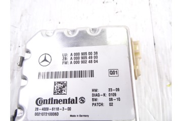 A0009050038 MODULO ELECTRONICO MERCEDES-BENZ CLASE E (BM 212) LIM. 220 CDI BlueEfficiency (212.002) 2011 A0009050038 207566 MERC