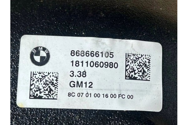 BMW X7 Rear Diferential OEM 33108686661 Catalog number of the part LH95860